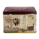 New English Teas - English Breakfast Tea 40 Tea Bags - British Vintage Tin