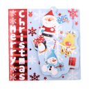 Christmas Present Gift Tags -  24 Handcrafted Gift Tags - Santa, Rudoph, Penguin and Snowman