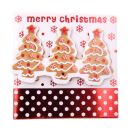 Christmas Present Gift Tags -  24 Handcrafted Gift Tags - Santa, Rudoph, Penguin and Snowman