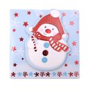 Christmas Present Gift Tags -  24 Handcrafted Gift Tags - Santa, Rudoph, Penguin and Snowman