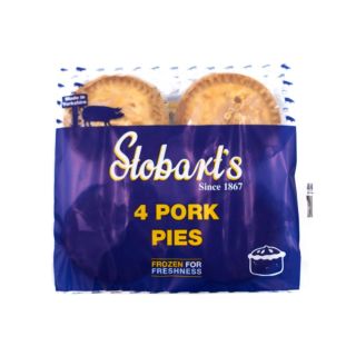 Stobarts Pork Pie Large 4 Pack - 500g