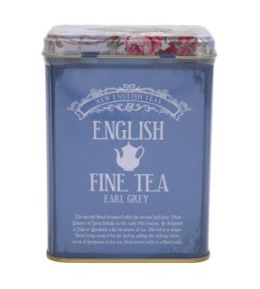 New English Teas - Earl Grey Tea - English Fine Tea Vintage Tin - 125g Loose Tea