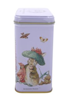 New English Teas - English Afternoon Tea 40 Tea Bags - Beatrix Potter Peter Rabbit - Flopsy Bunny Tin