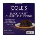 Coles Black Forest Christmas Pudding 454g