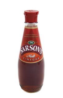 Sarsons Malt Vinegar Glass Bottle 250ml