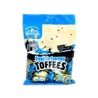 Walkers English Creamy Toffees Bag 12 x 150g