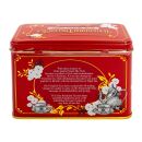 New English Teas - English Breakfast Tea 40 Tea Bags - Vintage Victorian Tin - Red