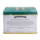 New English Teas - English Breakfast Tea 40 Tea Bags - Beatrix Potter "Peter Rabbit - Christmas Tree" Tin