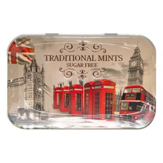 New English Teas - Traditional Mints 35g - Sugar Free - Vintage England