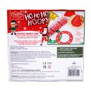 Christmas Time - 6 Family Game Crackers - Red & White - Ho Ho Ho Hoops