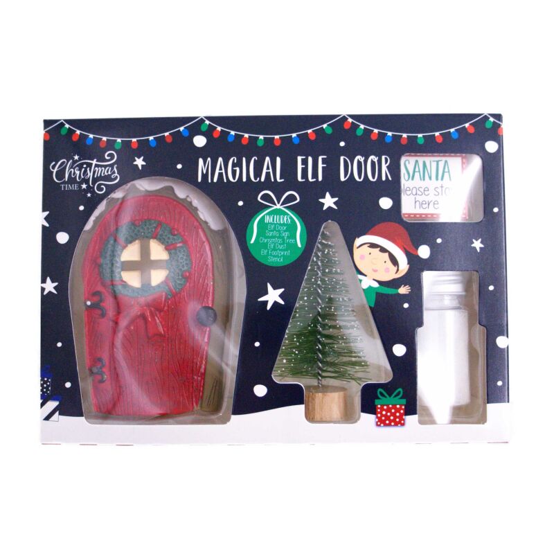 Christmas Time Magical Elf Door Buy Online buy online British