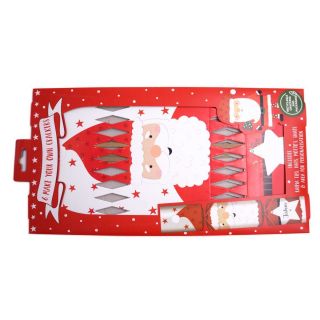 Make your Own Christmas Cracker 6 Pack - Santa