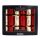 Harvey & Mason - 6 Large Deluxe Christmas Cracker  - Red & Gold