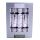 Harvey & Mason - 10 Large Luxury Christmas Cracker - Silver & White - Merry Christmas