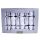 Harvey & Mason - 8 Extra Large Premium Christmas Crackers - Silver & White - Snowflake