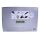 Harvey & Mason - 8 Extra Large Premium Christmas Crackers - Silver & White - Snowflake