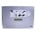 Harvey & Mason - 8 Premium Christmas Crackers - Silver & White - Snowflake