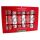 Harvey & Mason - 8 Extra Large Premium Eco Christmas Crackers - Red & White - Merry Christmas