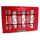 Harvey & Mason - 8 Extra Large Premium Eco Christmas Crackers - Red & White - Merry Christmas