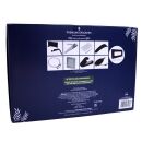 Harvey & Mason - 8 Extra Large Premium Eco Christmas Crackers - Dark Blue & Copper - Midnight Tree