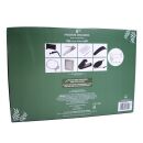 Harvey & Mason - 8 Extra Large Premium Eco Christmas Crackers - White & Green - Merry Christmas