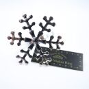 Harvey & Mason - Napkin Ring - Silver Snowflake