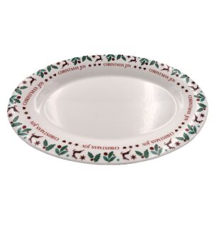 Christmas Joy Serving Plate 16"