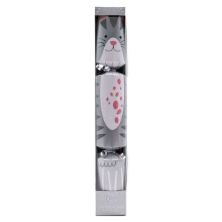 Christmas Cracker for Cats - Silver