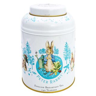 New English Teas - English Breakfast Tea 240 Tea Bags - Beatrix Potter Tin - Woodland