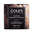Coles Classic Christmas Pudding in a Traditional Cotton Bag 908g