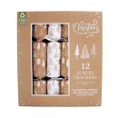 Christmas Time  - 12 Large Luxury Christmas Cracker -...