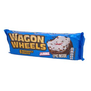 Wagon Wheels - Jammie - 6 Individually Wrapped 230g