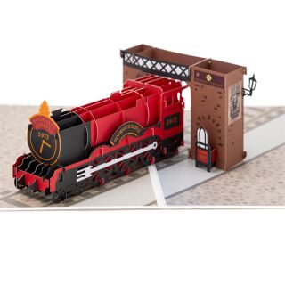 Cardology - Harry Potter 3D Pop Up Card - Hogwarts Express