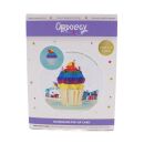 Cardology - Rainbow Cupcake 3D Pop Up Card