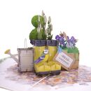 Cardology - Spring Wellies 3D Pop Up Card