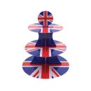 Union Jack 3-Tier Cake Stand 37.5cm