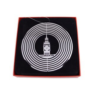 Big Ben Spinning Metal Decoration 11cm