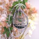 London Skyline Spinning Metal Decoration 11cm