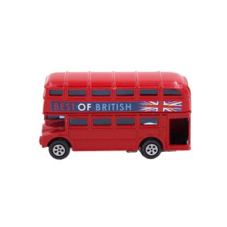London Bus Die Cast Metal Toy 12cm buy online British Shopping