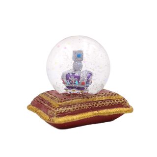 Crown on Cushion Snowglobe