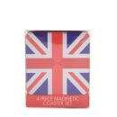 Union Jack Magnetic Coaster Set of 4