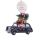 Sass & Belle - Black London Taxi Glass Bauble