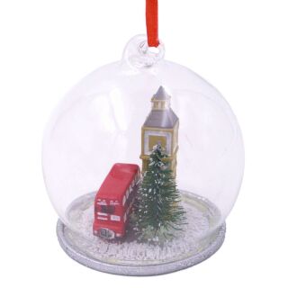 Sass & Belle - London Scene Glass Bauble