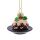 Sass & Belle - Mini Christmas Pudding Glass Bauble Set of 4