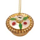 Sass & Belle - Mini Mince Pies Glass Baubles - Set of 4