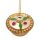 Sass & Belle - Mini Mince Pies Glass Baubles - Set of 4