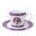 Queen Elizabeth Gold Plated Commemorative Cup & Saucer