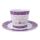 Queen Elizabeth Gold Plated Commemorative Cup & Saucer