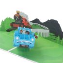 Cardology - Harry Potter 3D Pop Up Card - Ford Anglia