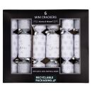 Harvey & Mason - 6 Mini Christmas Cracker - Silver...